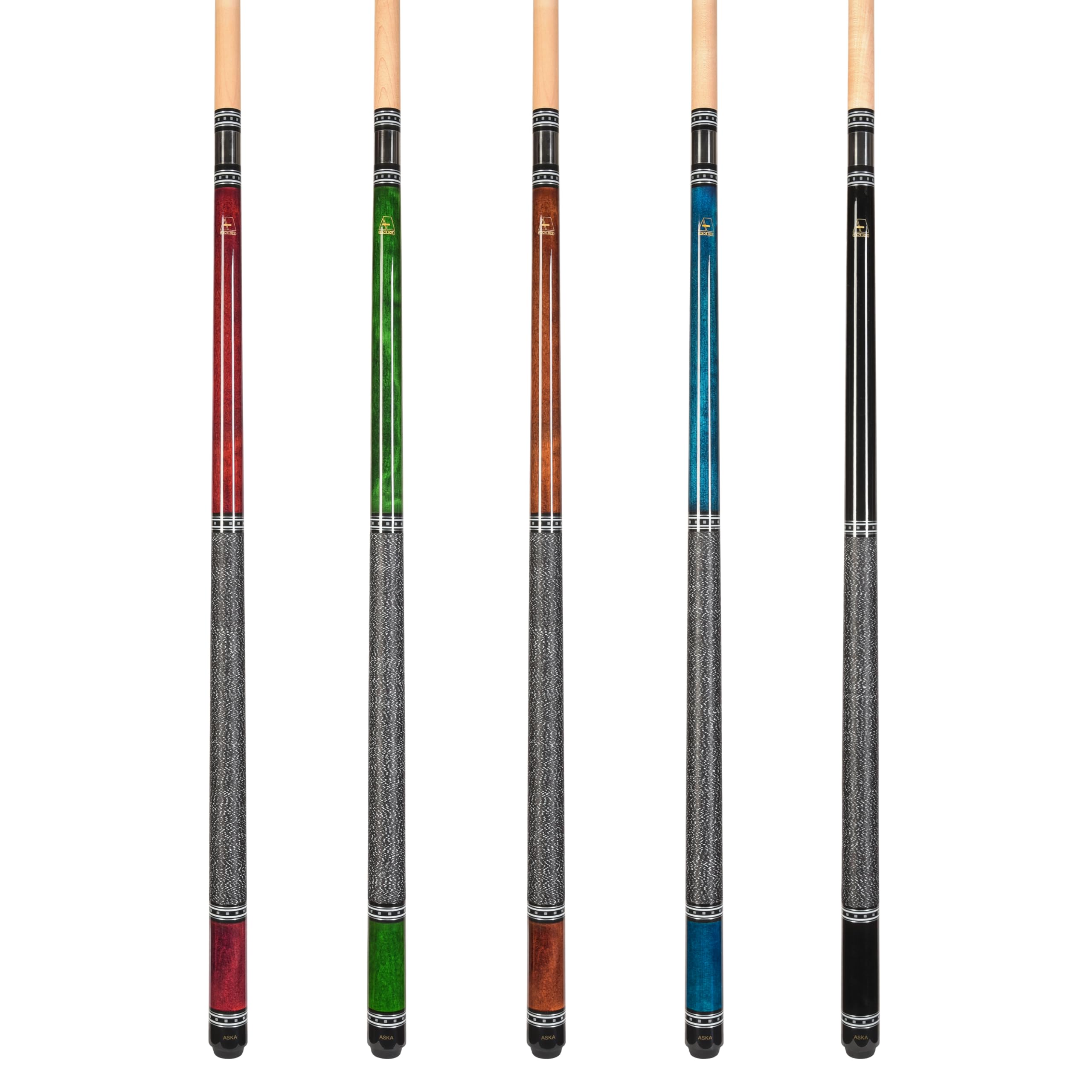 Premium Aska Pool Cue Sticks Set - 58