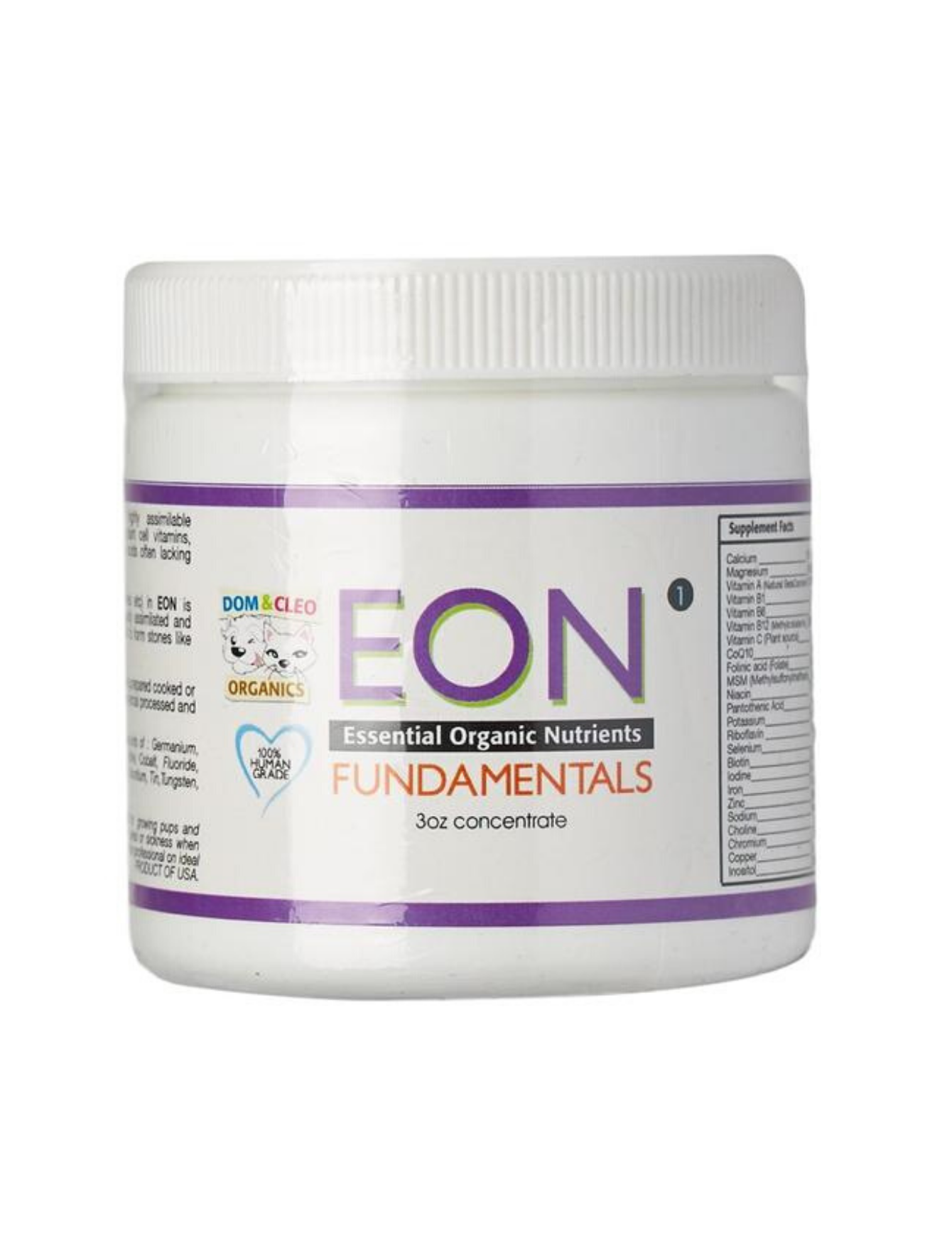 Dom & Cleo EON Fundamentals for Dogs & Cats - 3oz Natural Pet Supplement for Skin & Coat Health - Perfect for Daily Wellness & Grooming Routine
