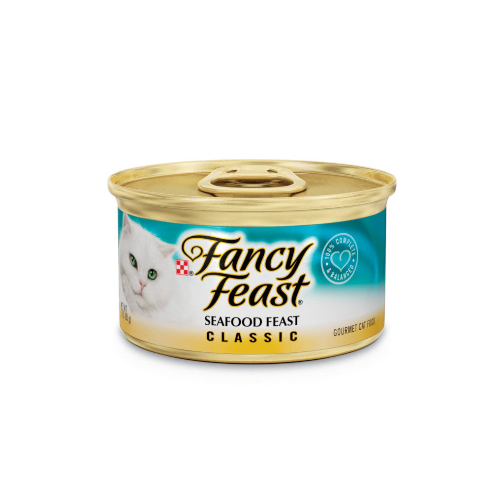 Fancy Feast Wet Cat Food 85g - Chunky Classic Gravy Kitten Formula with Creamy Chicken Liver & Whitefish | High Protein, Nutrient-Rich Meal for Growing Kittens | Perfect for Weaning, Mealtime & Picky Eaters