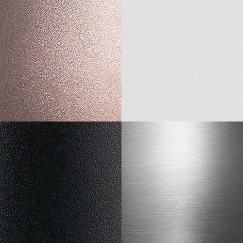 Black-White-Silver-Rose Gold