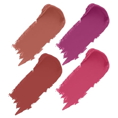 Rose Magenta, Pink Fusion, Caramel, Rust Orange