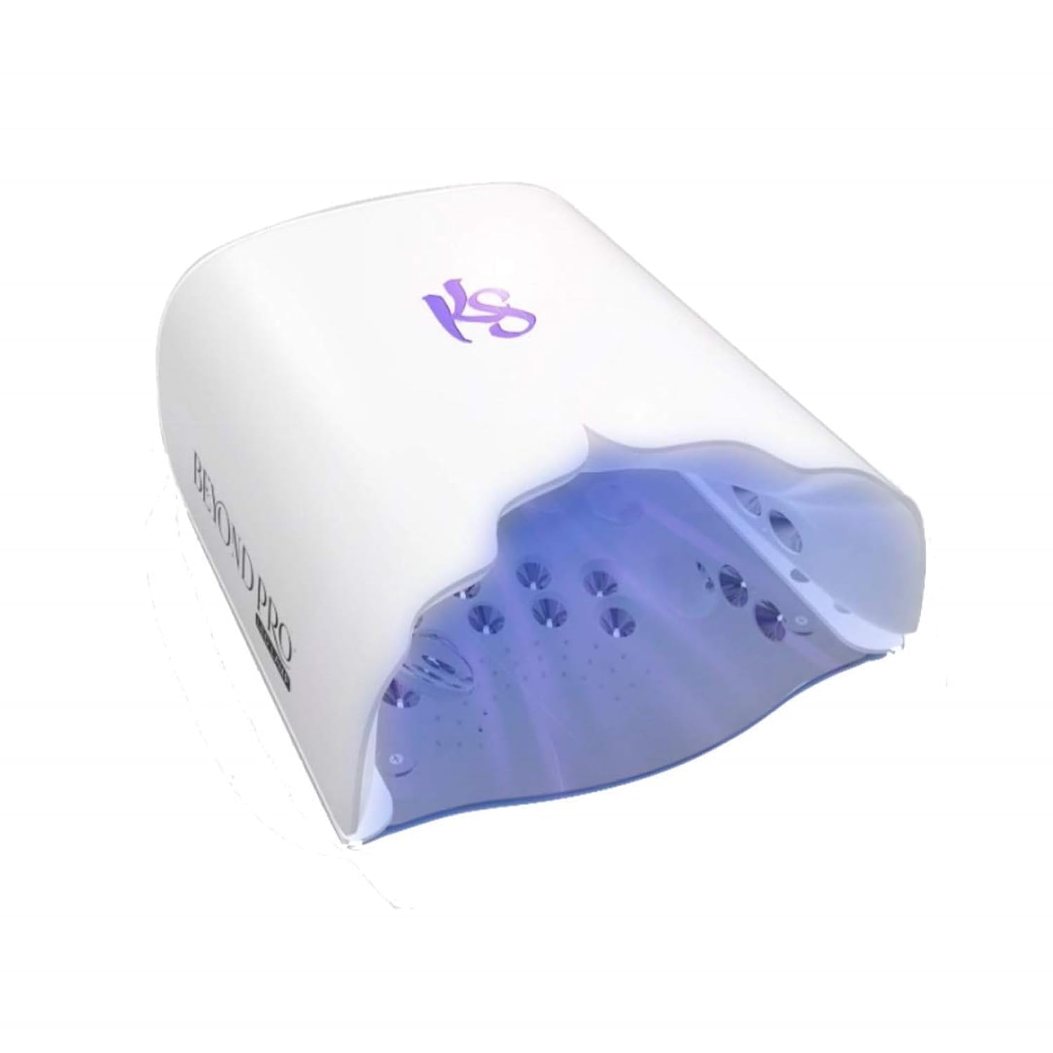 KIARA SKY Cordless LED Nail Lamp for Gel Polish - Professional Salon Manicure & Pedicure Light (White, 1 Count) - Perfect for At-Home Nail Care & DIY Gel Nail Art