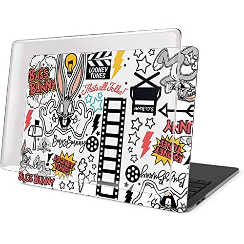 Officially Licensed Warner Bros Bugs Bunny Patches MacBook Pro 16in Case (2019-2020 Model) - Protective Skin Cover Compatible with MacBook Pro 16 Inch | Perfect for Work, School & Travel