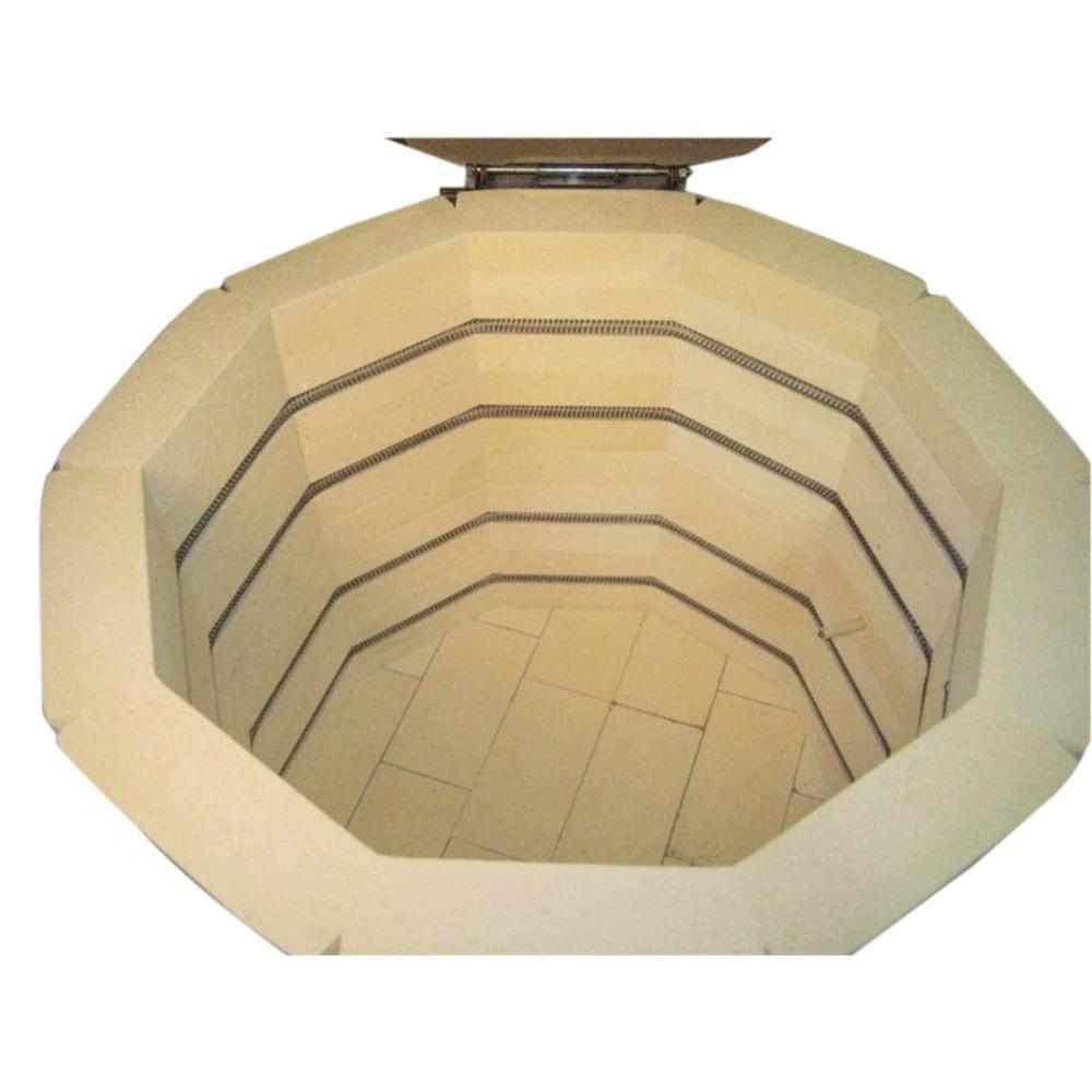 Jen Ken AF 2422 Mega Coil Ceramic Kiln - Professional Pottery Oven for Clay, Glass & Ceramics Firing - Perfect for Artists, Hobbyists & Small Studios