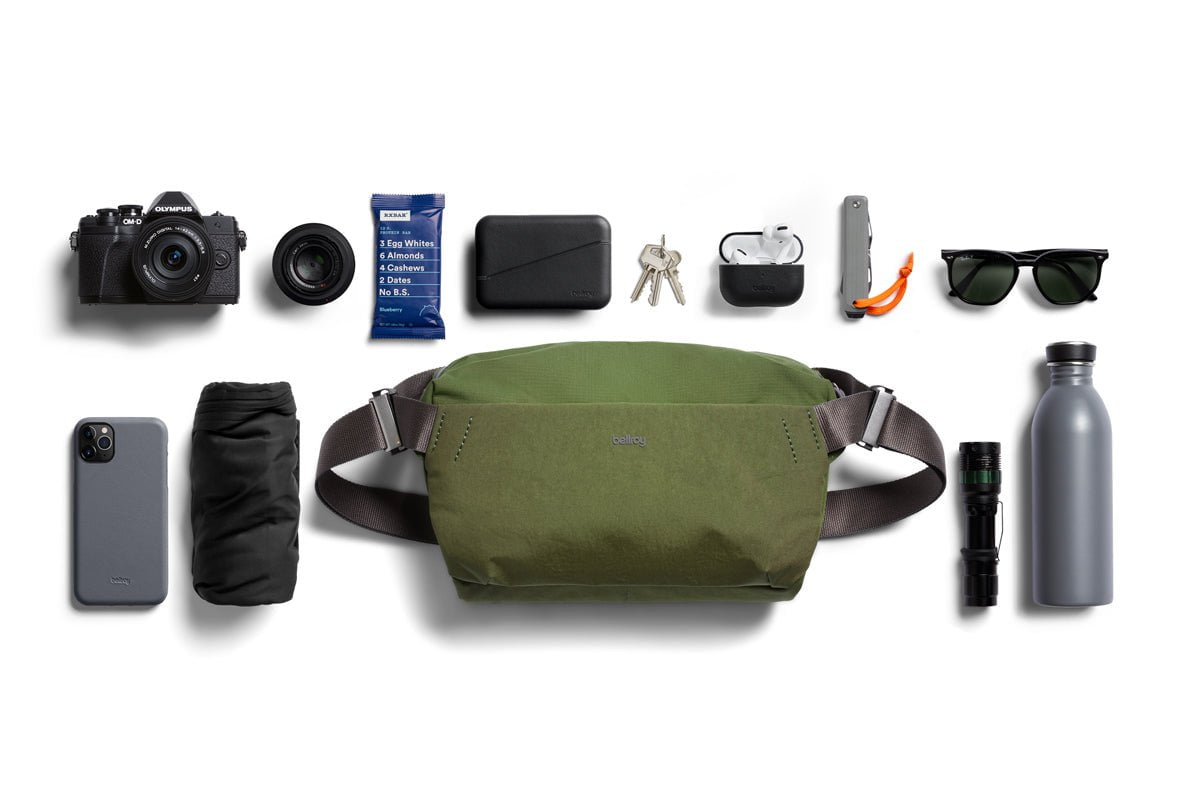 Bellroy Venture Sling 9L Crossbody Bag - Lightweight & Water-Resistant Travel Sling Pack for Men & Women - Perfect for Hiking, Commuting & Everyday Carry