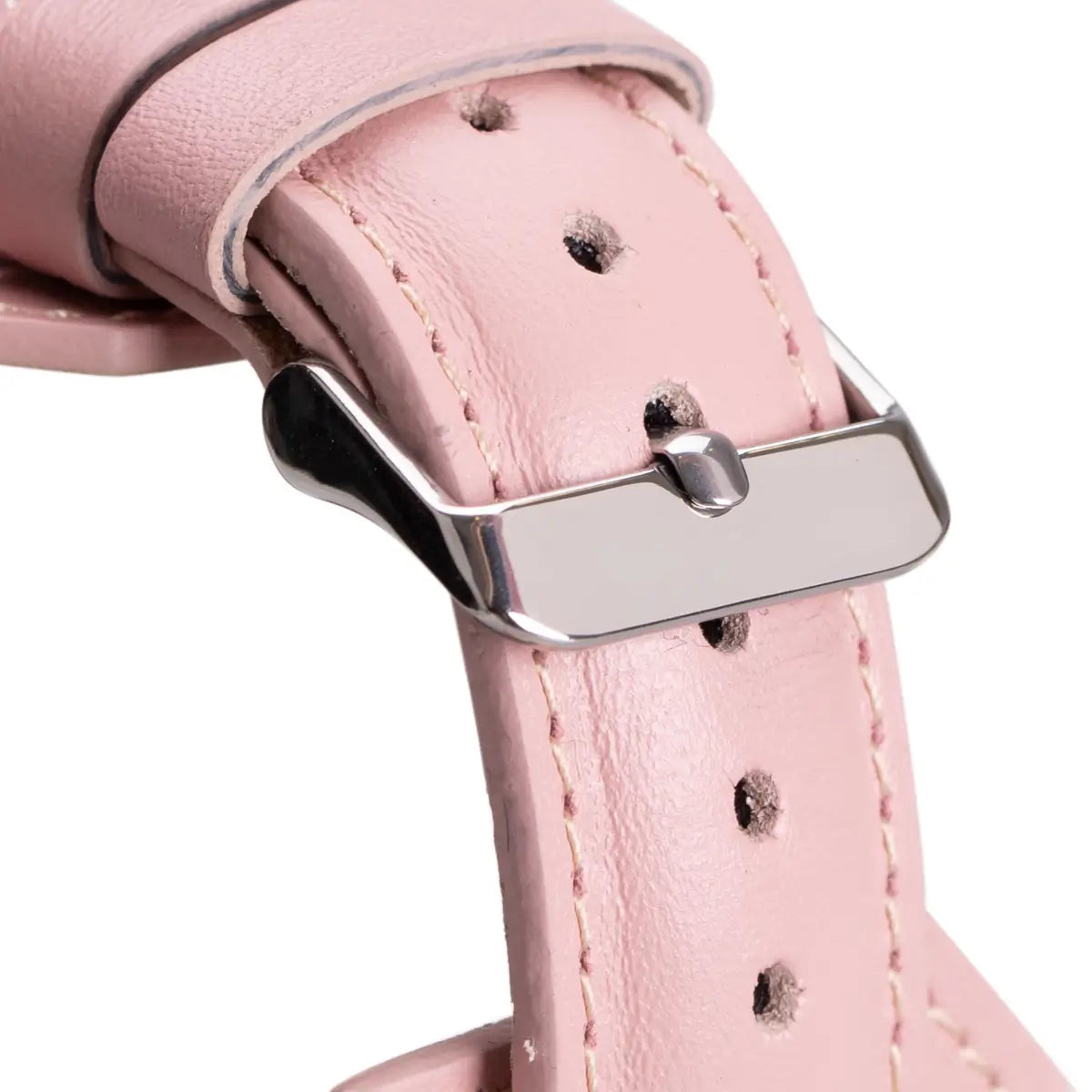Pink Leather Cuff Strap for Apple Watch - Stylish & Comfortable Wristband for Women, Compatible with All Apple Watch Models - Perfect for Workouts, Office & Everyday Fashion Accessory