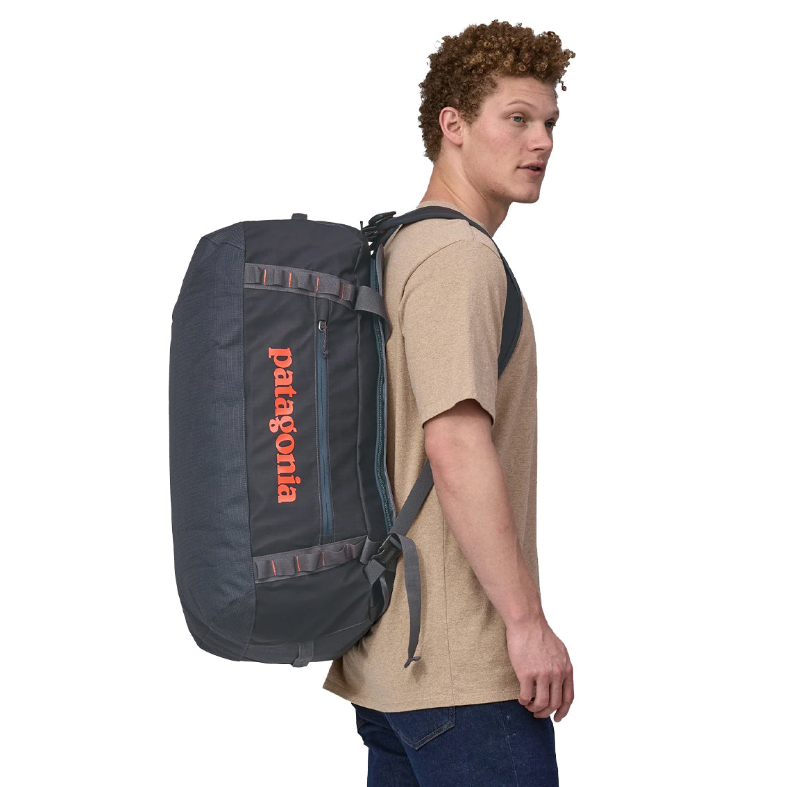 Patagonia Black Hole 55L Duffel Bag - Waterproof Travel Duffel with Shoulder Strap for Outdoor Adventures, Gym & Weekend Getaways