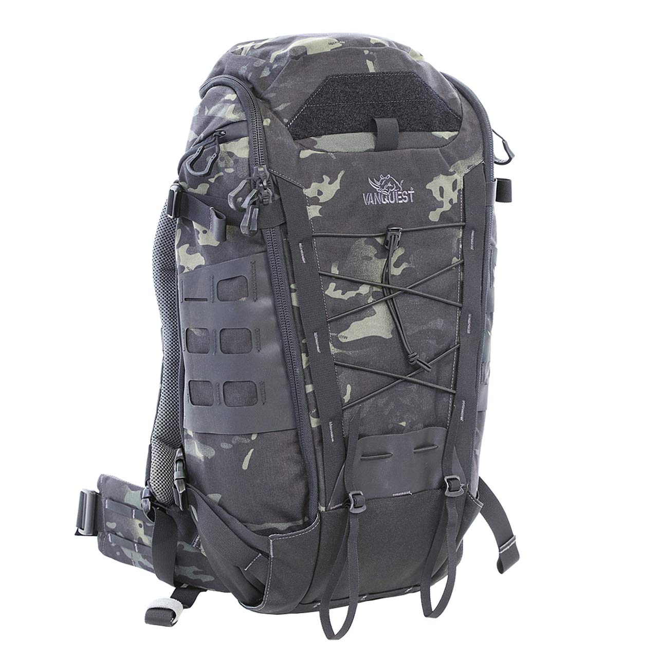 VANQUEST IBEX-26 Tactical Backpack - Multicam Black | Durable Military-Grade Hiking & EDC Pack for Outdoor Adventures, Travel & Everyday Carry