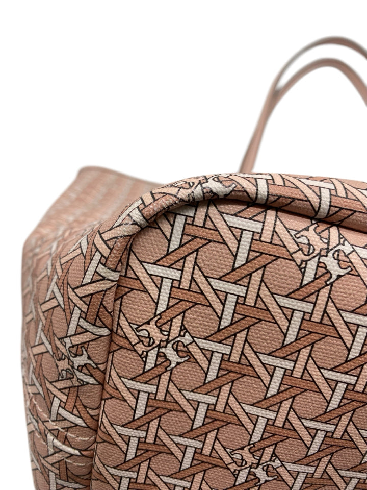 Tory Burch Ever Ready Zip Tote Bag - Stylish Leather Handbag for Women, Spacious Work Tote with Zip Closure - Perfect for Office, Travel & Everyday Use