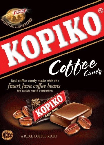 Kopiko Coffee Candy - 4.23 Oz (6-Pack) | Caffeinated Energy Boost for Work, Travel & Study | Delicious Indonesian Coffee Flavor Treats