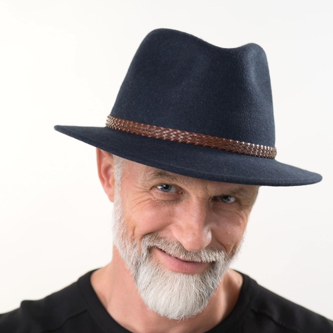 Lierys Men's Casual Lightweight Travel Wool Felt Hat - Handmade in Italy - Perfect for Outdoor Adventures & City Strolls