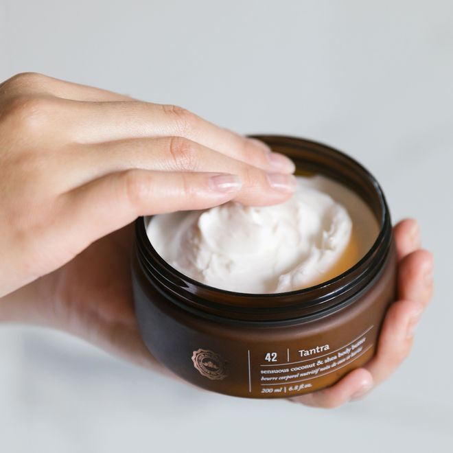 Tantra Body Butter - Organic Moisturizing Cream for Dry Skin - Perfect for Massage, Yoga & Relaxation