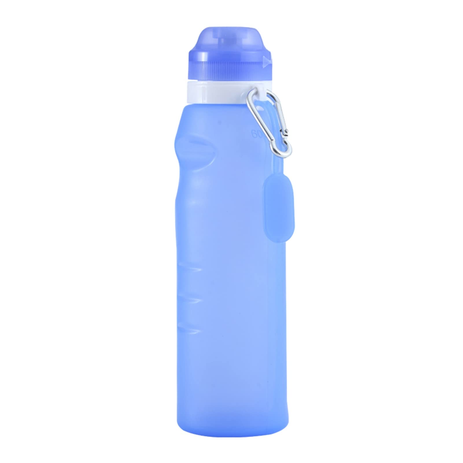 SANWOOD 600ML Foldable Silicone Water Bottle - Durable, Food Grade for Home & Travel