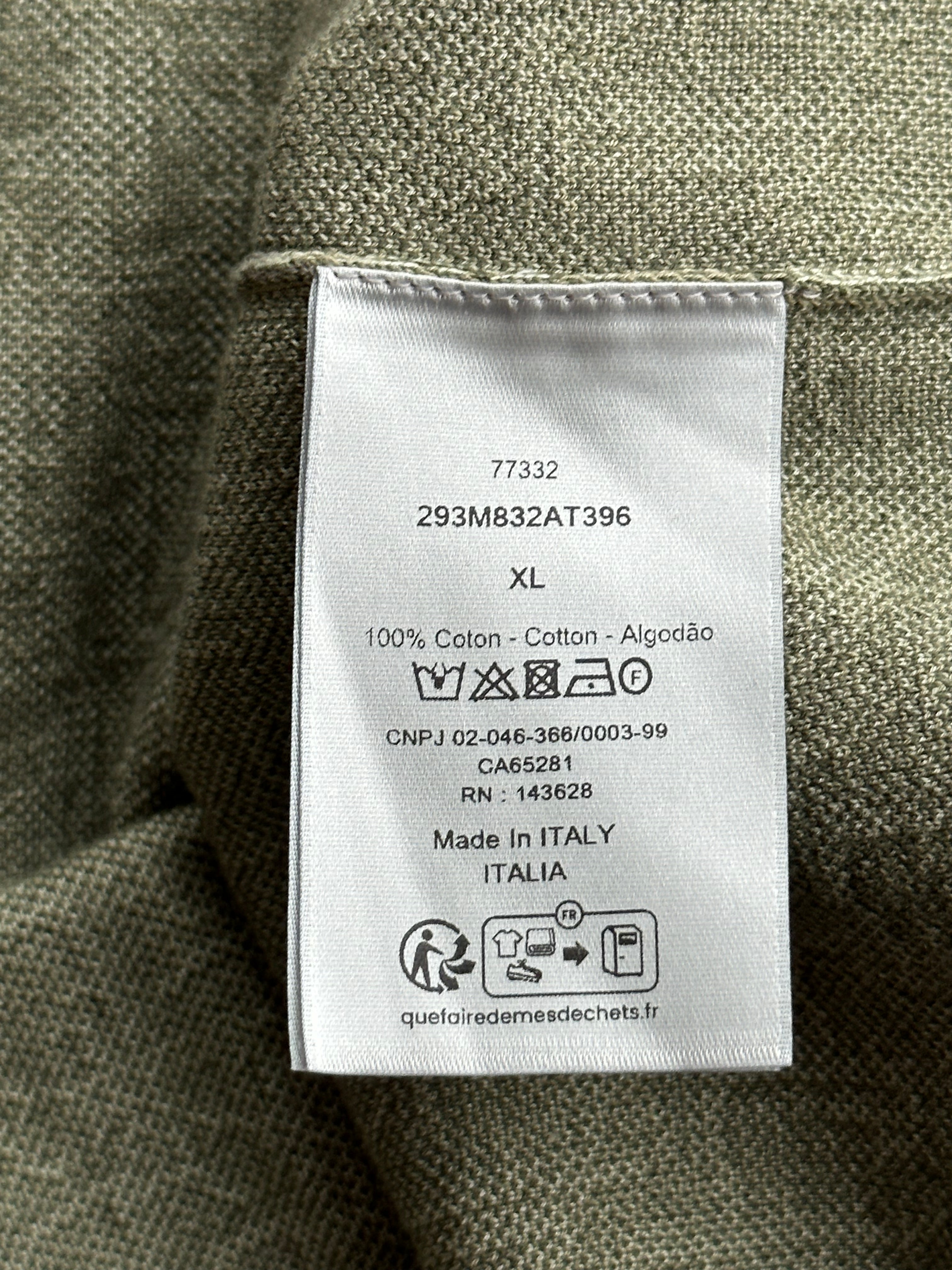 Dior Beige & Olive Oblique Polo T-Shirt for Men - Luxury Cotton Casual Shirt | Perfect for Business Casual, Date Night & Summer Outfits