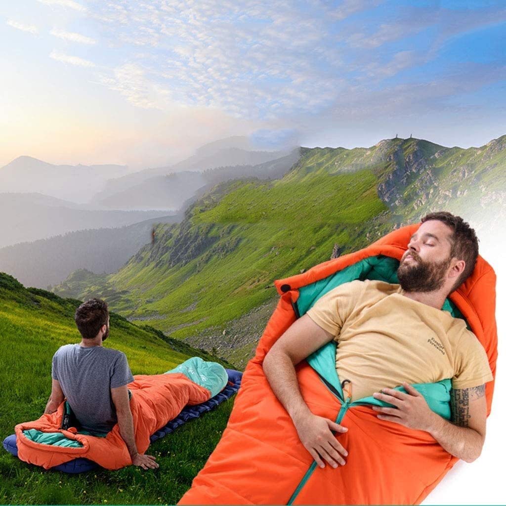 Waterproof Cold Weather Sleeping Bag for Adults & Teens - Lightweight Mummy Sleeping Bag with Thickened Warmth for Winter Camping & Hiking | Portable Outdoor Sleeping Pad for Backpacking & Travel