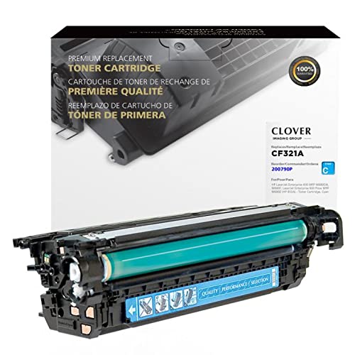 TonerWise Remanufactured Cyan Toner Cartridge for HP CF321A (HP 653A) - High-Quality Replacement for HP Printers - Perfect for Home Office & Small Business Printing Needs