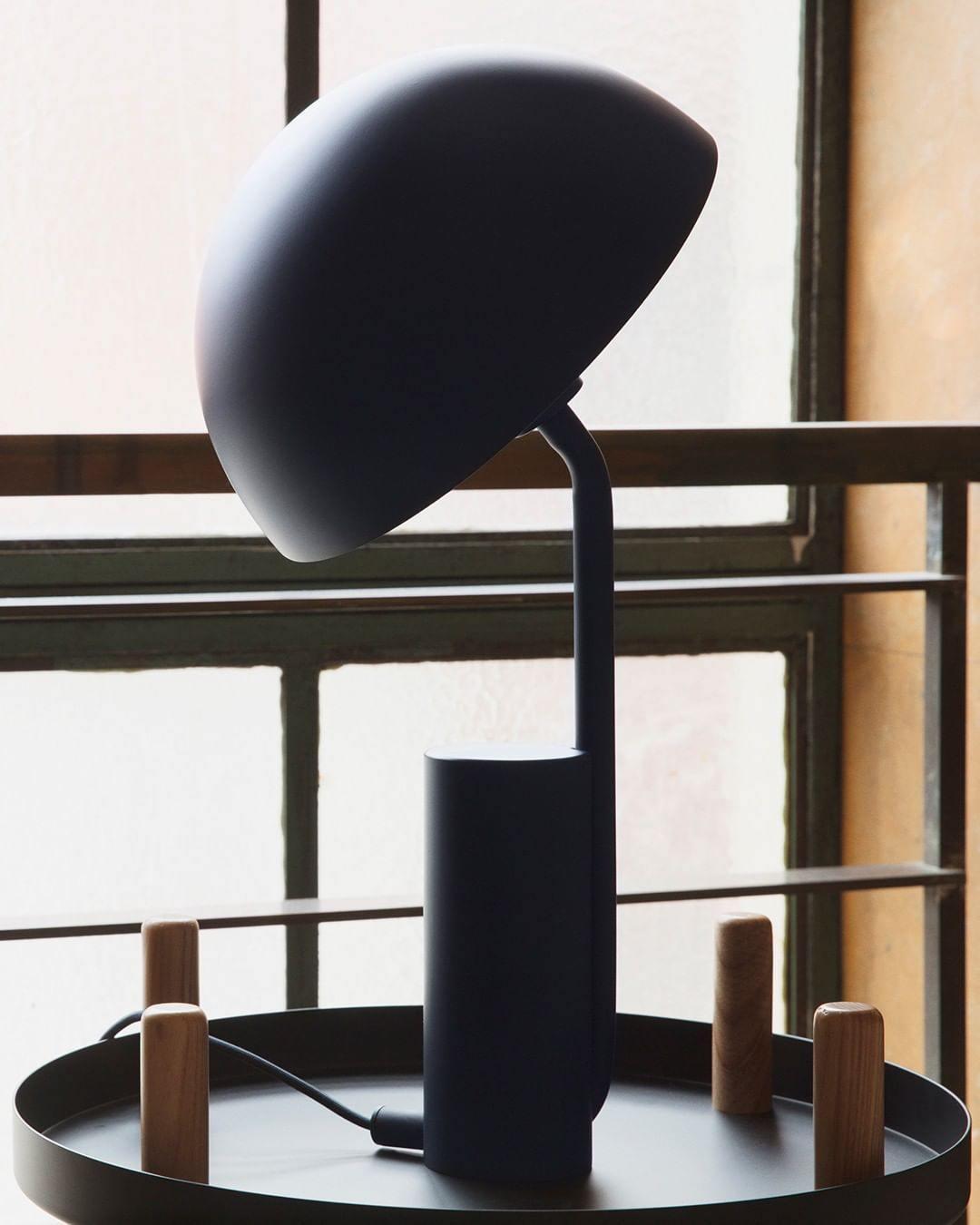 Modern LED Cap Table Lamp - Adjustable Brightness Bedside Night Light for Living Room, Bedroom & Office - Energy Efficient Reading Lamp with USB Port & Touch Control