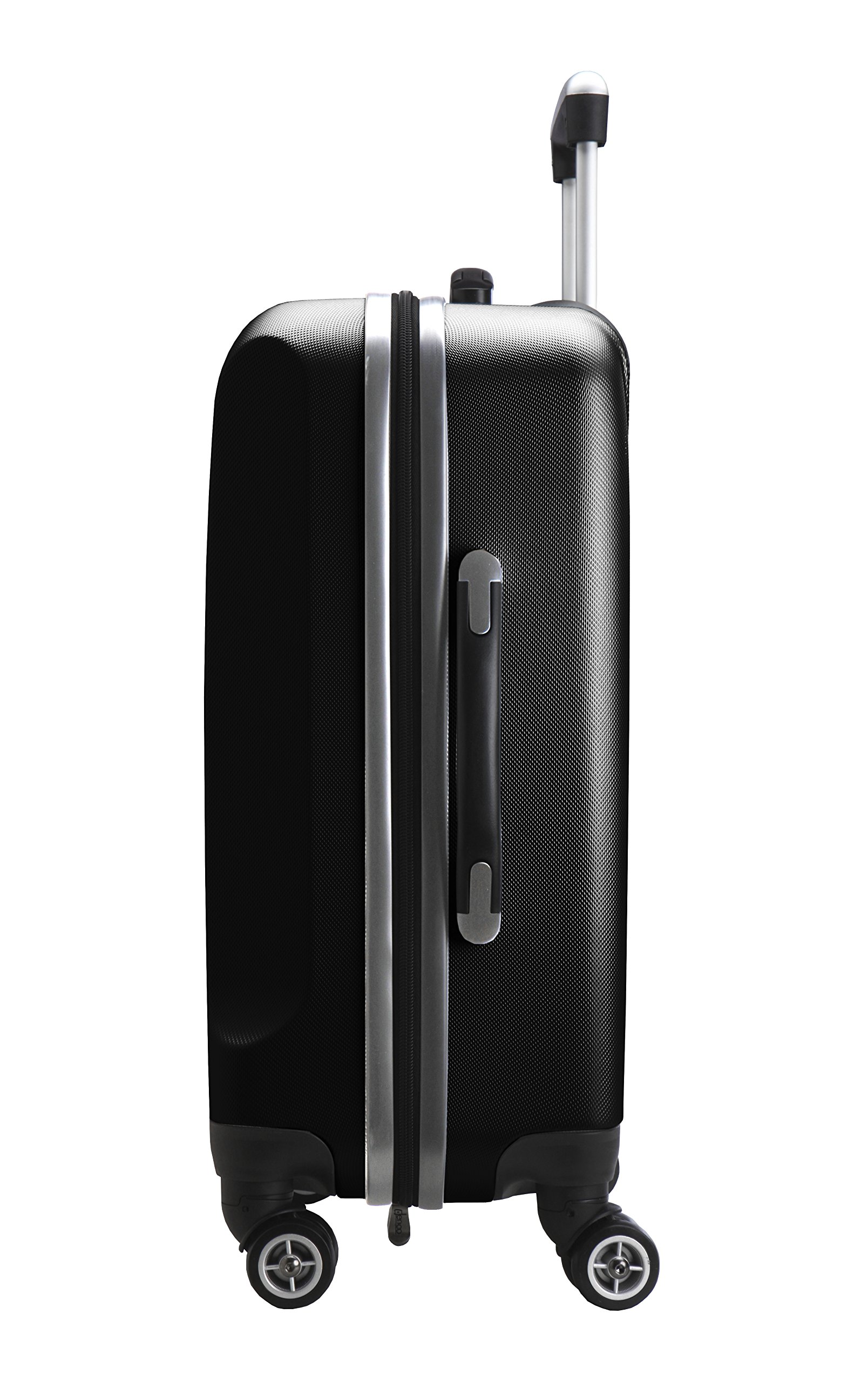 NBA Brooklyn Nets Spinner Carry-On Luggage - Durable Hardcase Suitcase with 360° Wheels for Travel, Gym & Business Trips