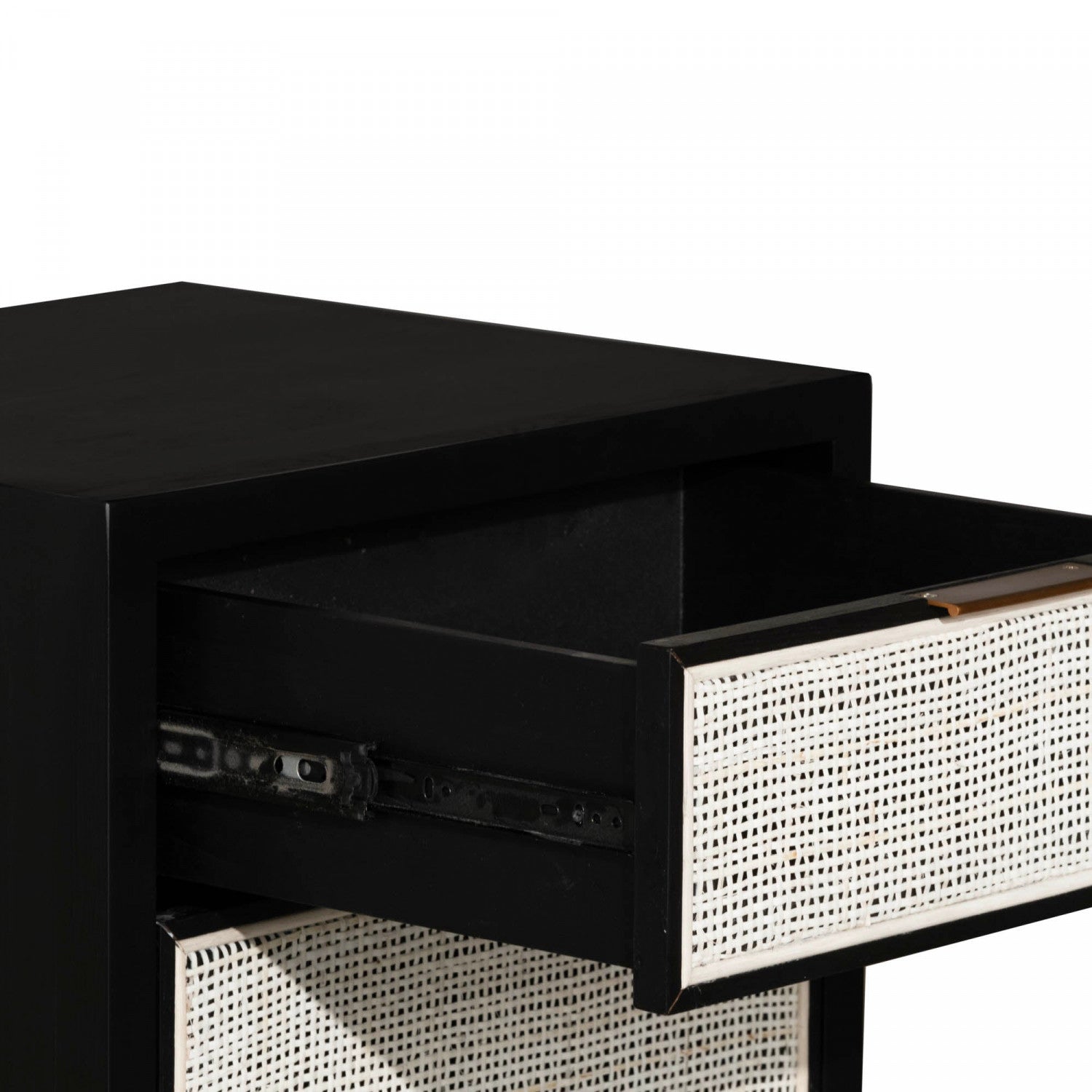 Sturdy Nurelle 2-Drawer Filing Cabinet in Ebony - Perfect for Home Office & Business Document Storage