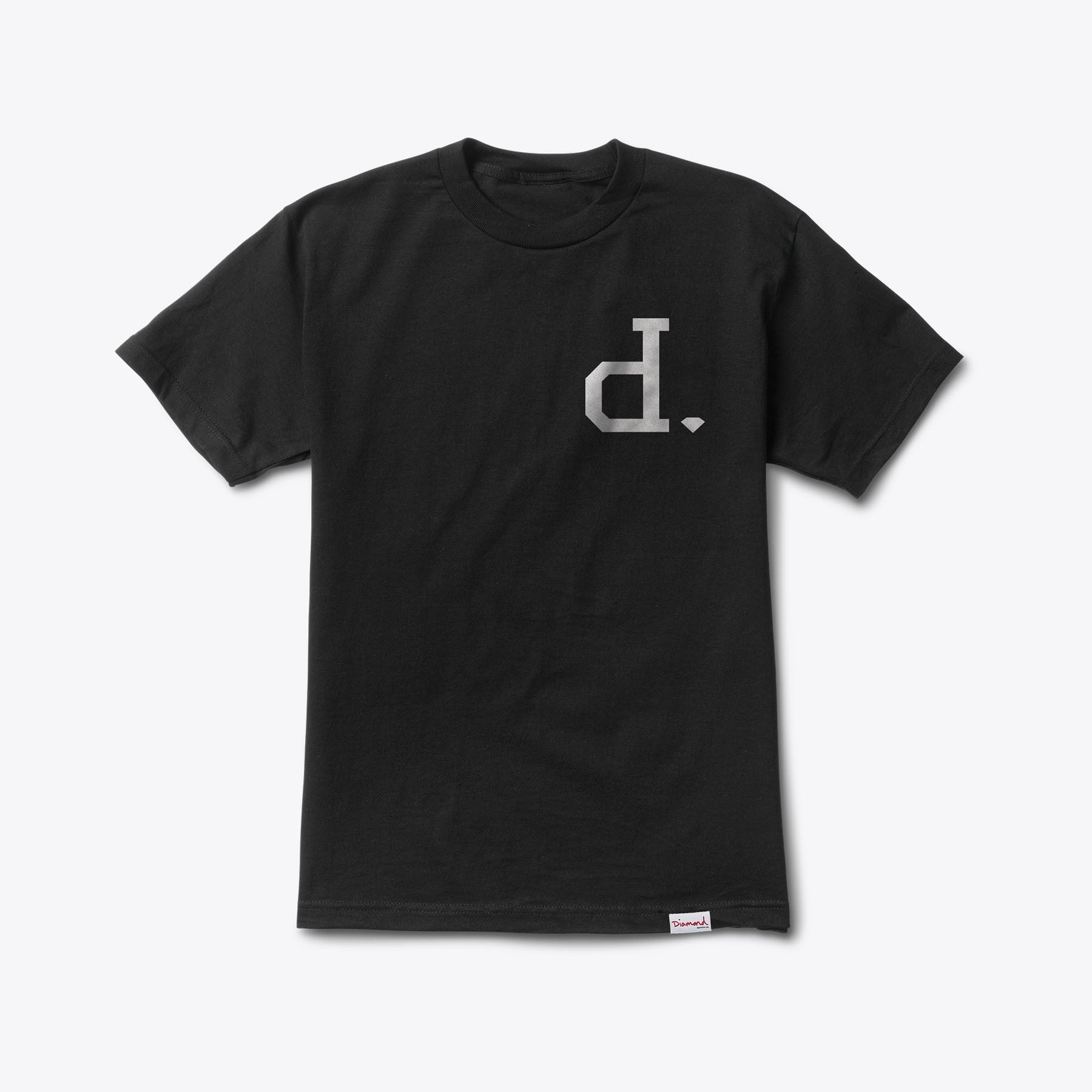 Premium Diamond Un Polo Heavyweight T-Shirt for Men - Black | Comfortable Cotton Crewneck Tee for Casual Wear, Gym & Everyday Outfits