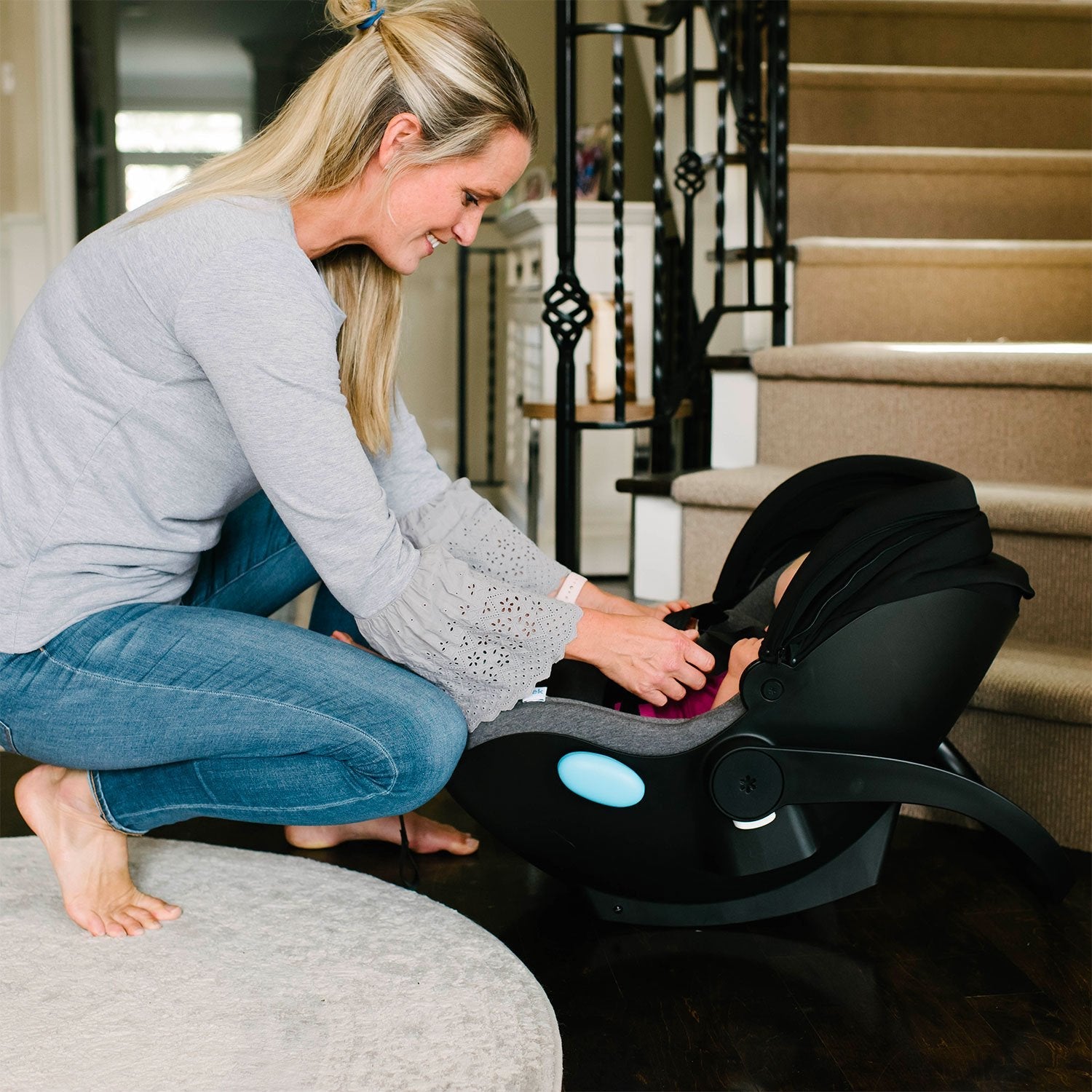 Clek Liing Infant Car Seat – Safe & Comfortable Baby Car Seat for Newborns – Perfect for Travel, Daily Commutes & Family Road Trips