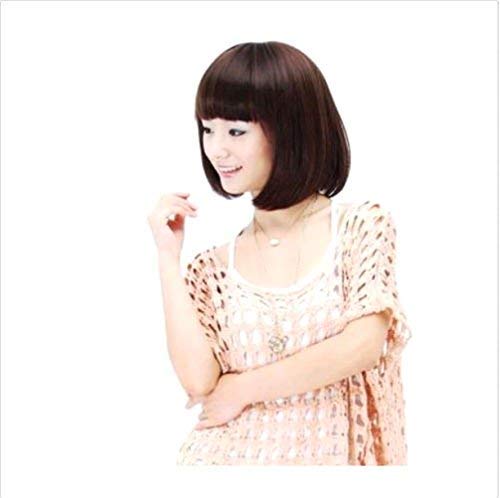 Natural Looking Human Hair Wig with Breathable Air Flow Design - Includes Free Comb for Easy Styling | Perfect for Daily Wear, Cosplay, and Special Occasions