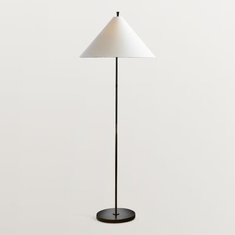 Ellis Modern Floor Lamp - Adjustable Brightness LED Standing Light for Living Room, Bedroom & Office - Energy Efficient Home Decor Lighting for Reading & Relaxation