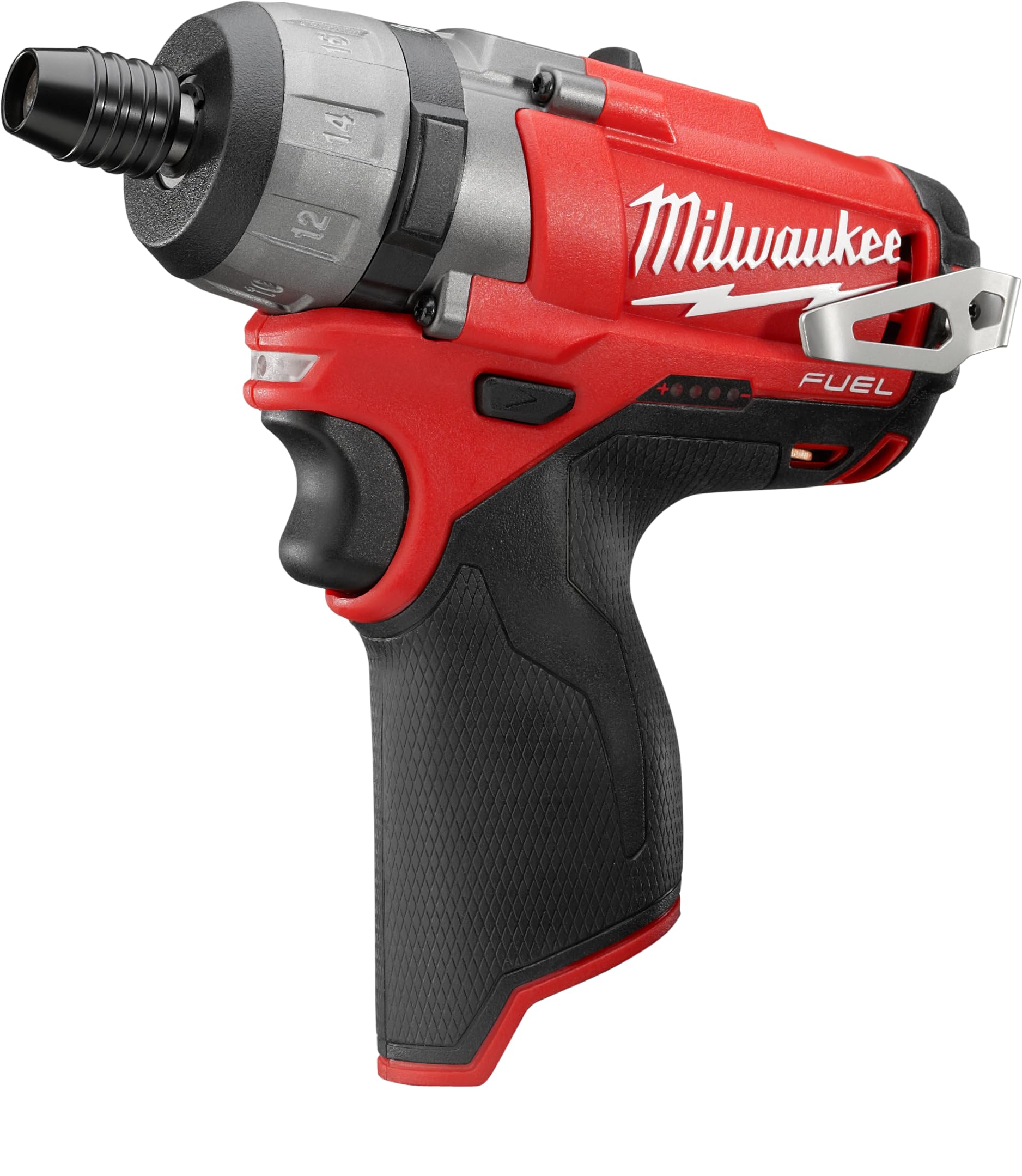 Milwaukee 12V Cordless Screwdriver with 1/4-Inch Hex Chuck - Compact Power Tool for DIY Projects & Home Repairs (Model 2402-20) - Perfect for Furniture Assembly, Cabinet Installation & Electrical Work