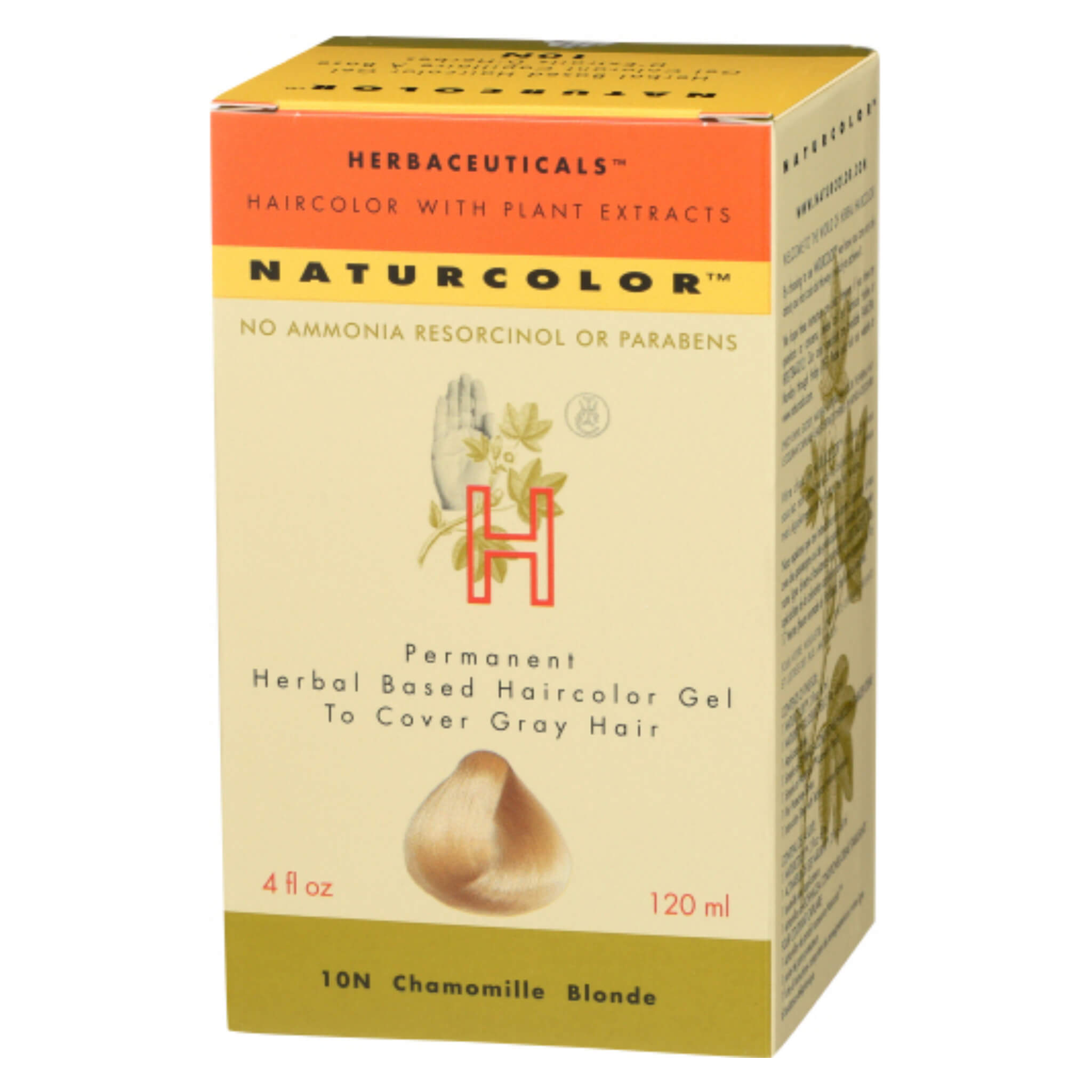Natural Herbal Hair Color Gel for Women & Men - Ammonia-Free, Chemical-Free Hair Dye with Organic Ingredients | Perfect for At-Home Hair Coloring & Gray Coverage