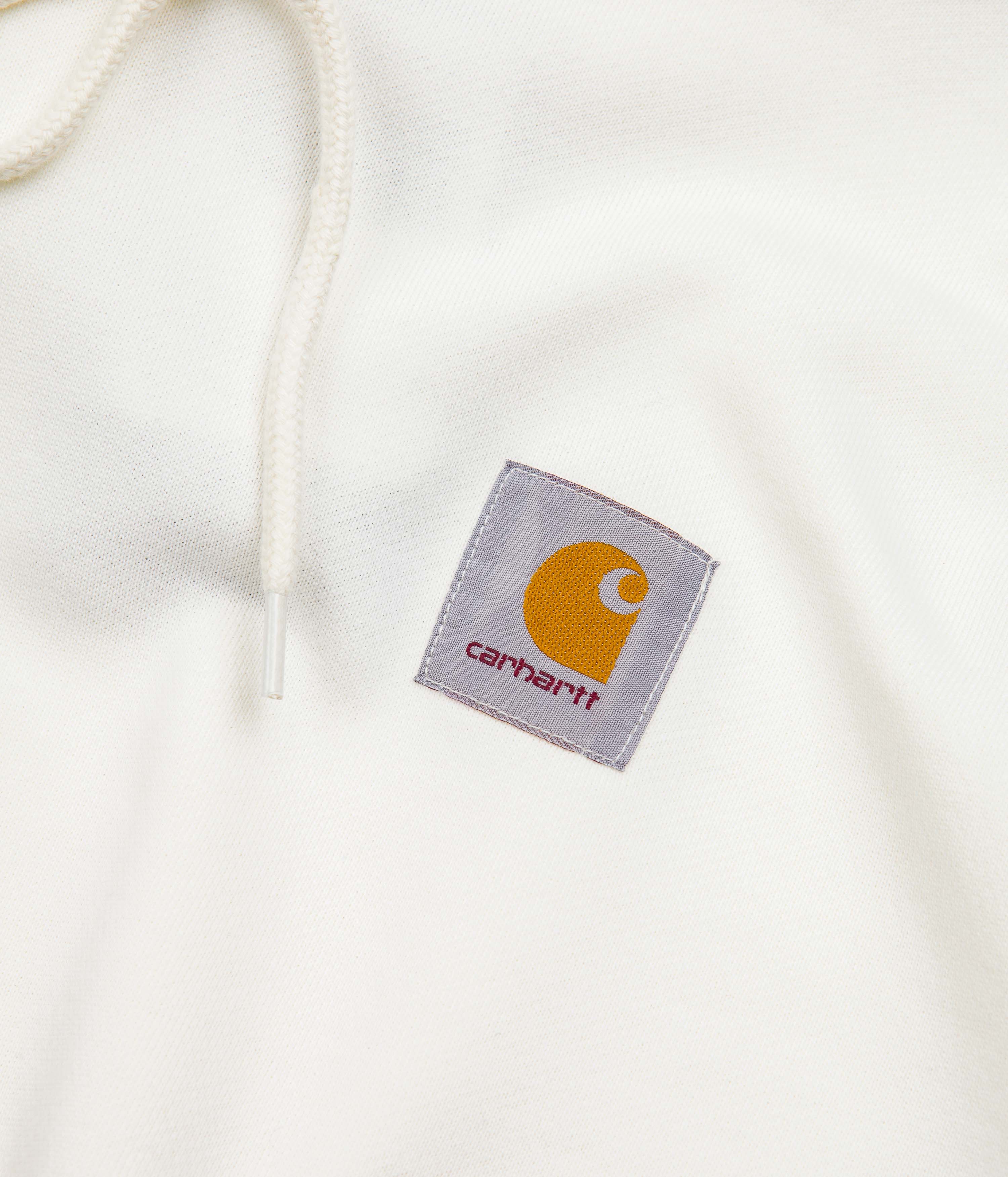 Carhartt Nelson Hoodie Waxed Cotton Work Jacket - Durable & Water-Resistant for Outdoor Work & Hiking