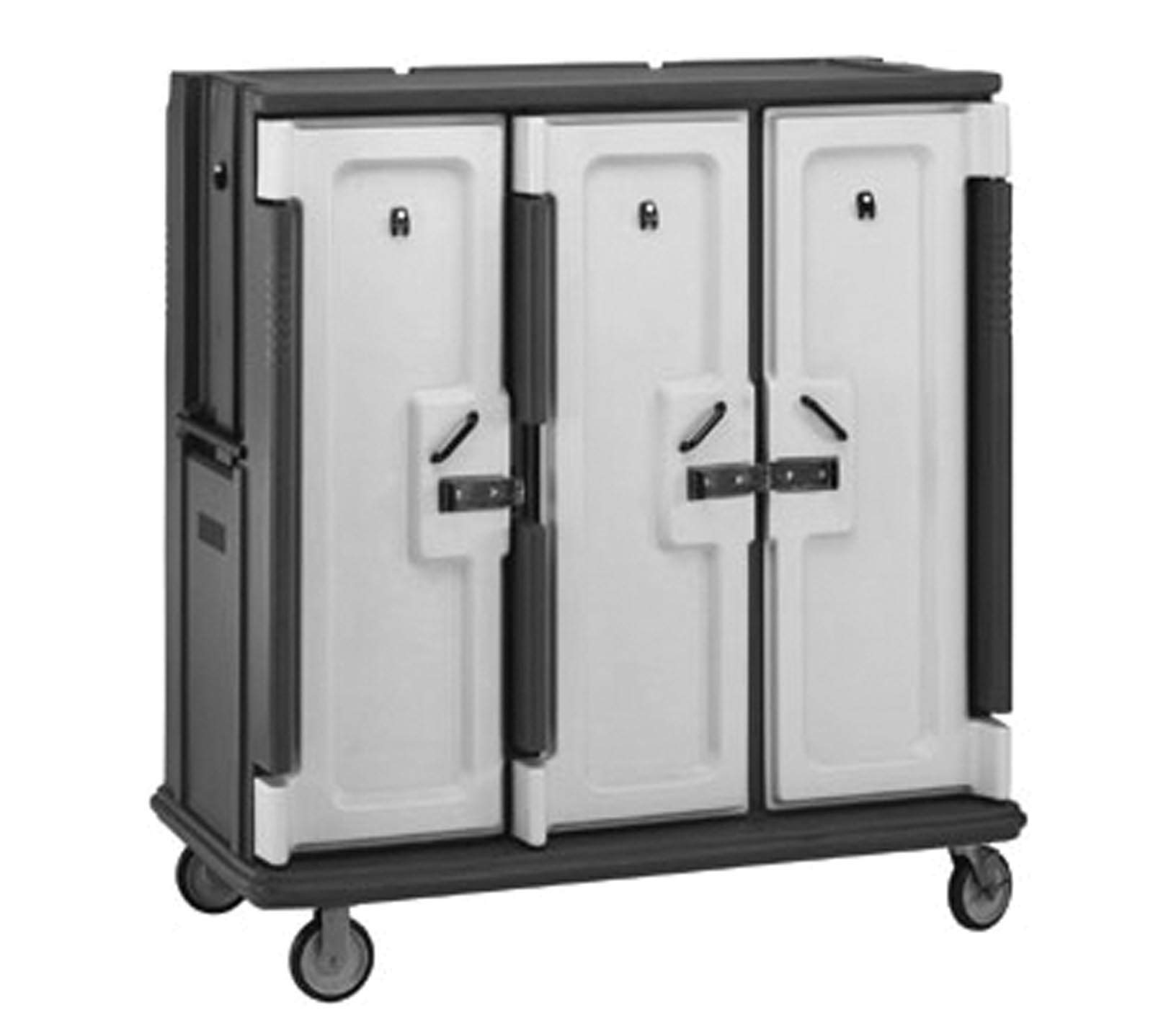 Cambro Tall 3-Compartment Meal Delivery Cart for 15