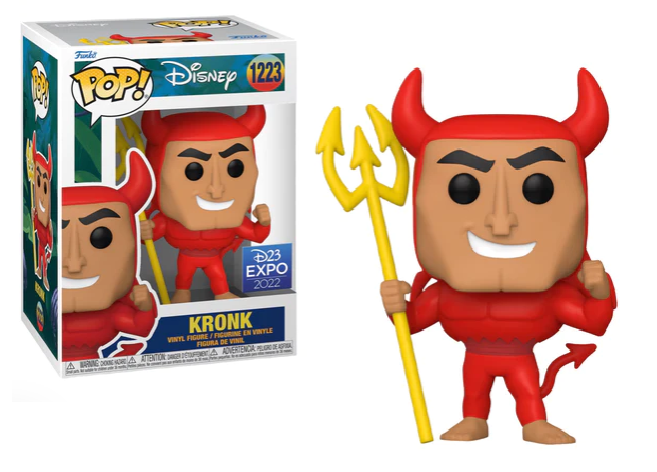 Disney Emperor's New Groove Kronk as Devil D23 Exclusive Funko Pop Vinyl Figure | Collectible Disney Movie Merchandise for Fans & Gift Ideas