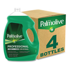 Palmolive Dish Soap Liquid, 145 oz (1 Gallon) - 4 Pack Bulk Refill for Commercial & Home Use - Heavy Duty Grease Cutting for Sinks, Pots & Pans