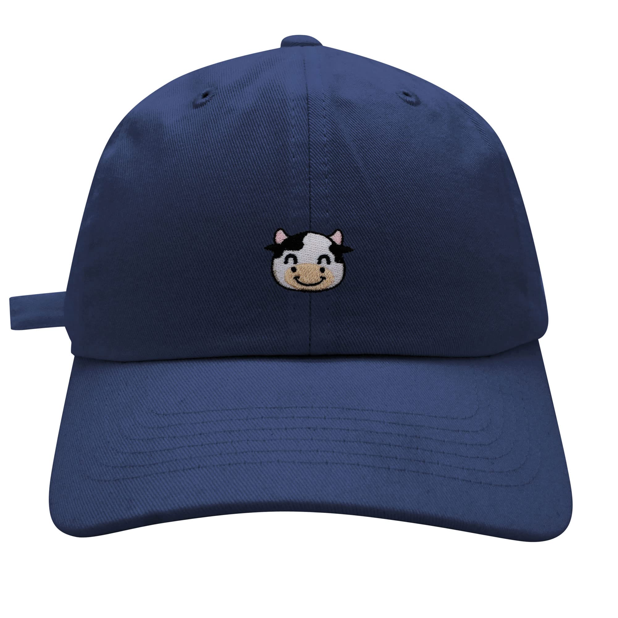 JPAK Cow Print Baseball Cap - Embroidered Cotton Dad Hat for Men & Women | Perfect for Casual Wear, Outdoor Activities, and Fashion Accessories