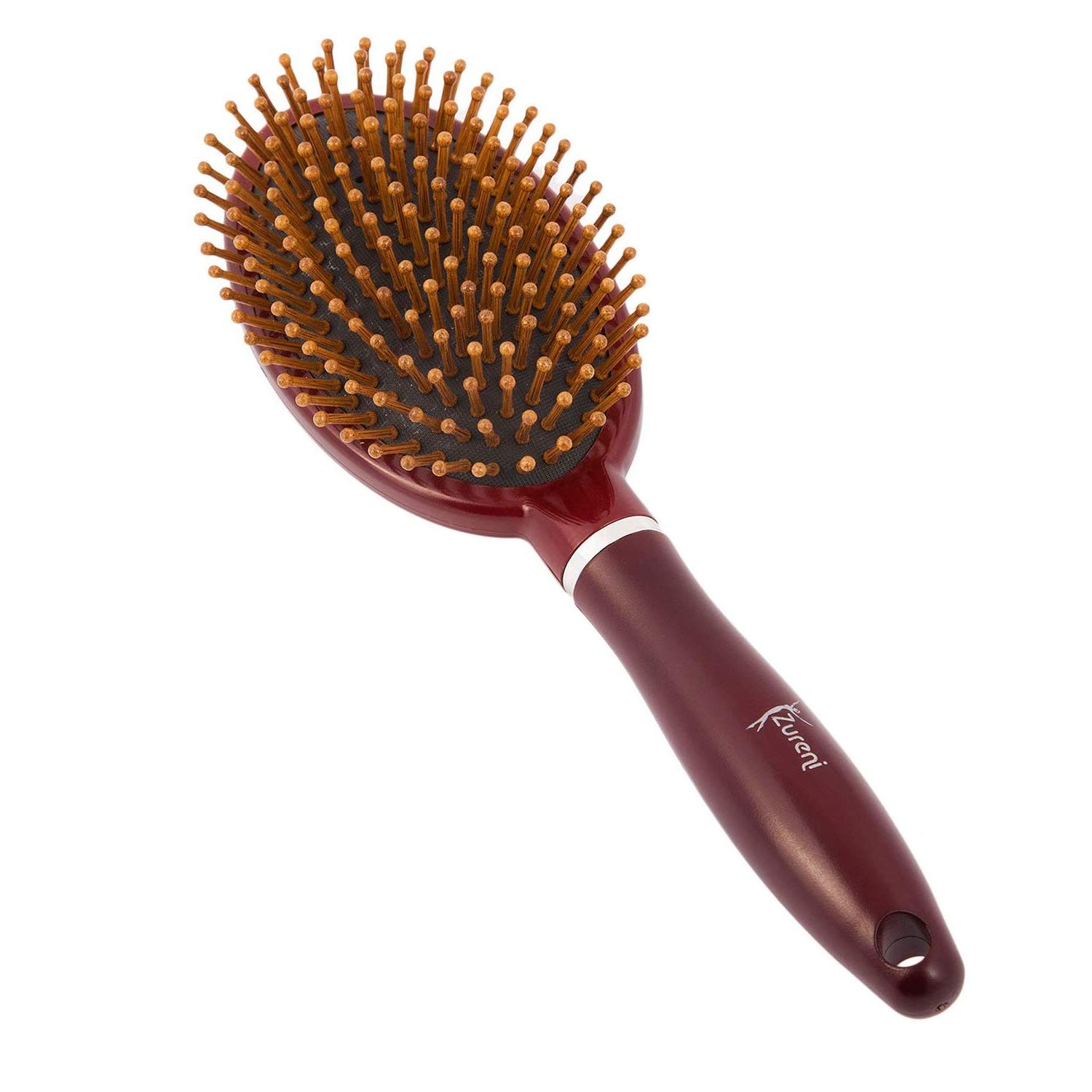 Zureni Professional Scalp Massage Comb with Air Cushion - Large Oval Hair Brush for Relaxing Spa Treatment, Hair Care & Stress Relief - Perfect for Home, Salon & Travel Use