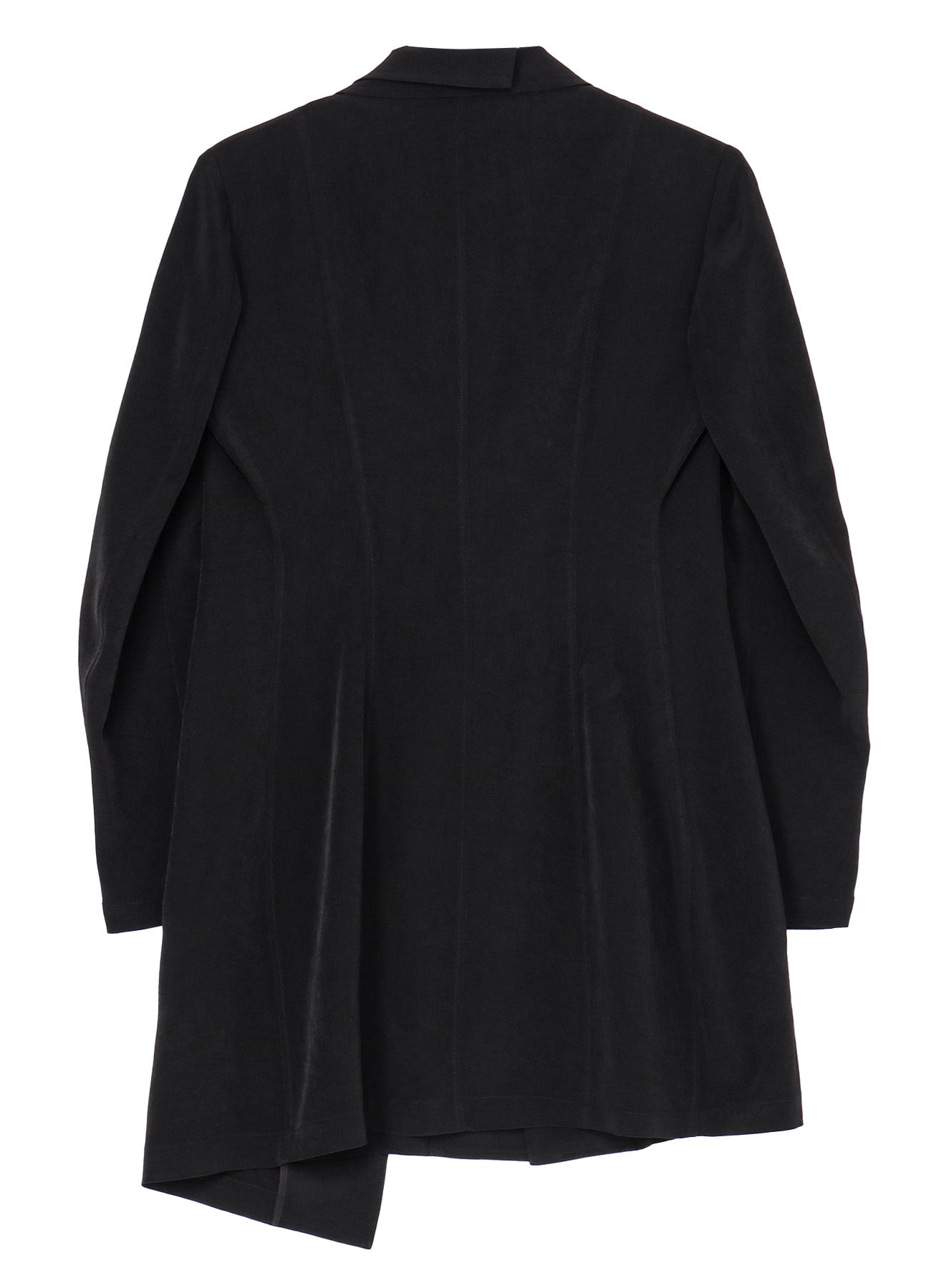 Elegant Crepe de Chine Double Front Jacket for Women - Lightweight & Stylish Outerwear for Work, Dates & Special Occasions