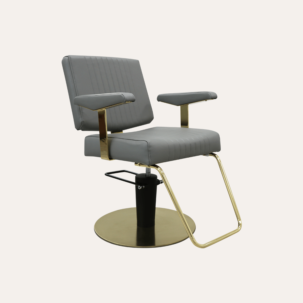ATHENA Professional Salon Chair - Adjustable Hydraulic Styling Chair for Hairdressers & Barbers - Perfect for Salons, Barber Shops & Home Use