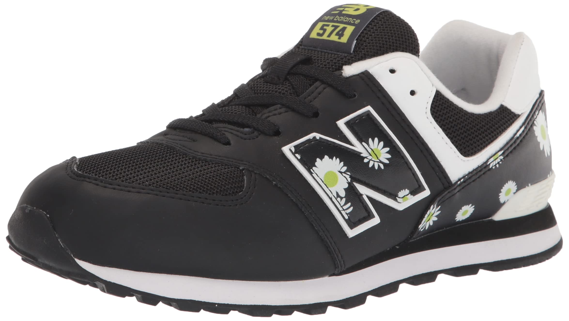 New Balance Kids 574 Core Hook and Loop Sneakers - Lightweight Comfortable Athletic Shoes for Boys & Girls - Perfect for School, Play & Everyday Wear