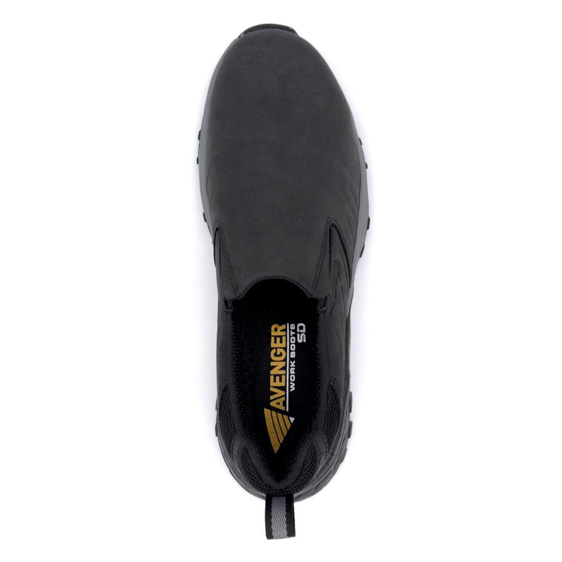 Summit Trail SD 10 Composite Toe Work Shoes for Men - Lightweight Safety Boots with Slip Resistant & Electrical Hazard Protection - Ideal for Construction, Hiking & Outdoor Work (Black)