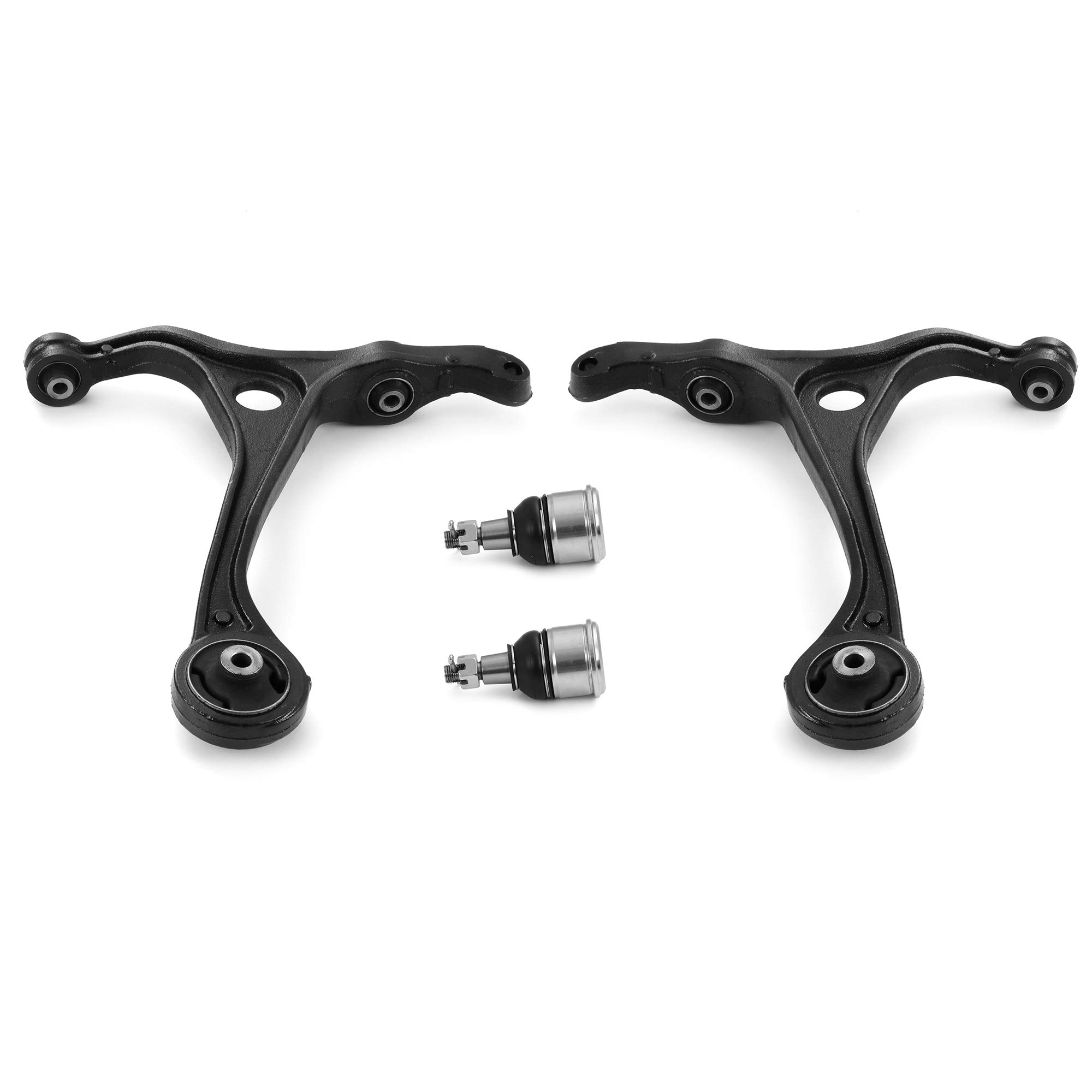 Premium Metrix Chassis Parts - 4-Piece Front Lower Control Arm & Ball Joint Kit Compatible with 2004-2008 Acura TSX & 2003-2007 Honda Accord - Replacement for RK640289, RK640290, K80228 - European Made - Perfect for Suspension Repair & Vehicle Maintenance