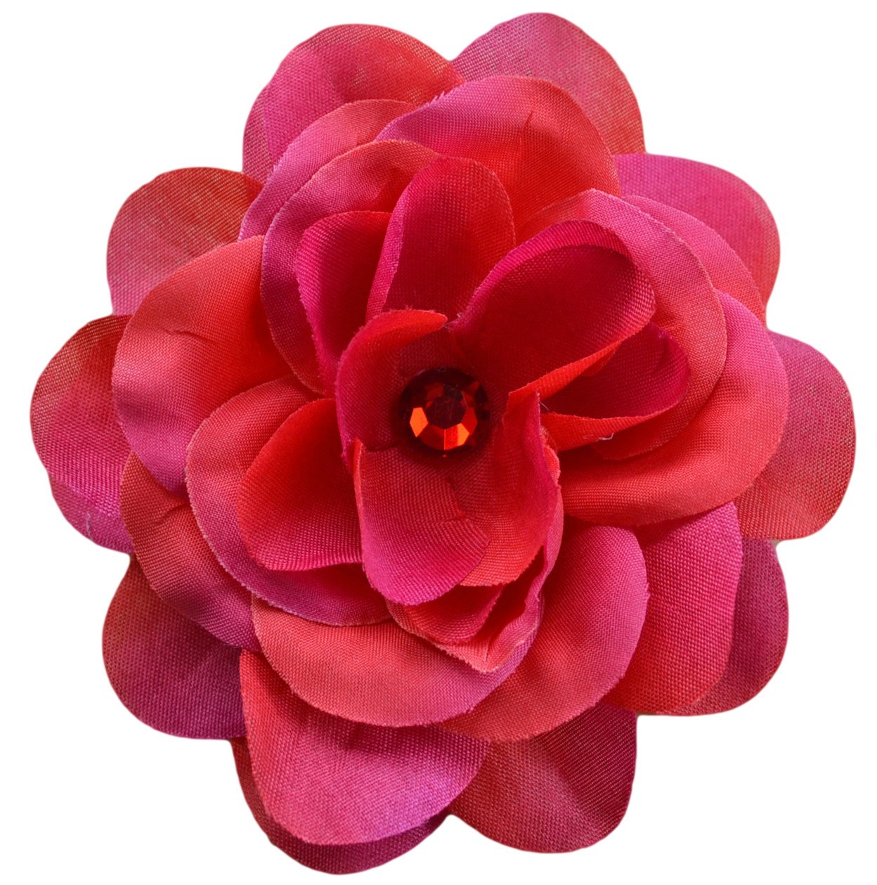 Funny Girl Designs Rose Flower Hair Clip - Elegant Floral Hair Accessory for Women & Girls | Perfect for Weddings, Parties & Everyday Wear