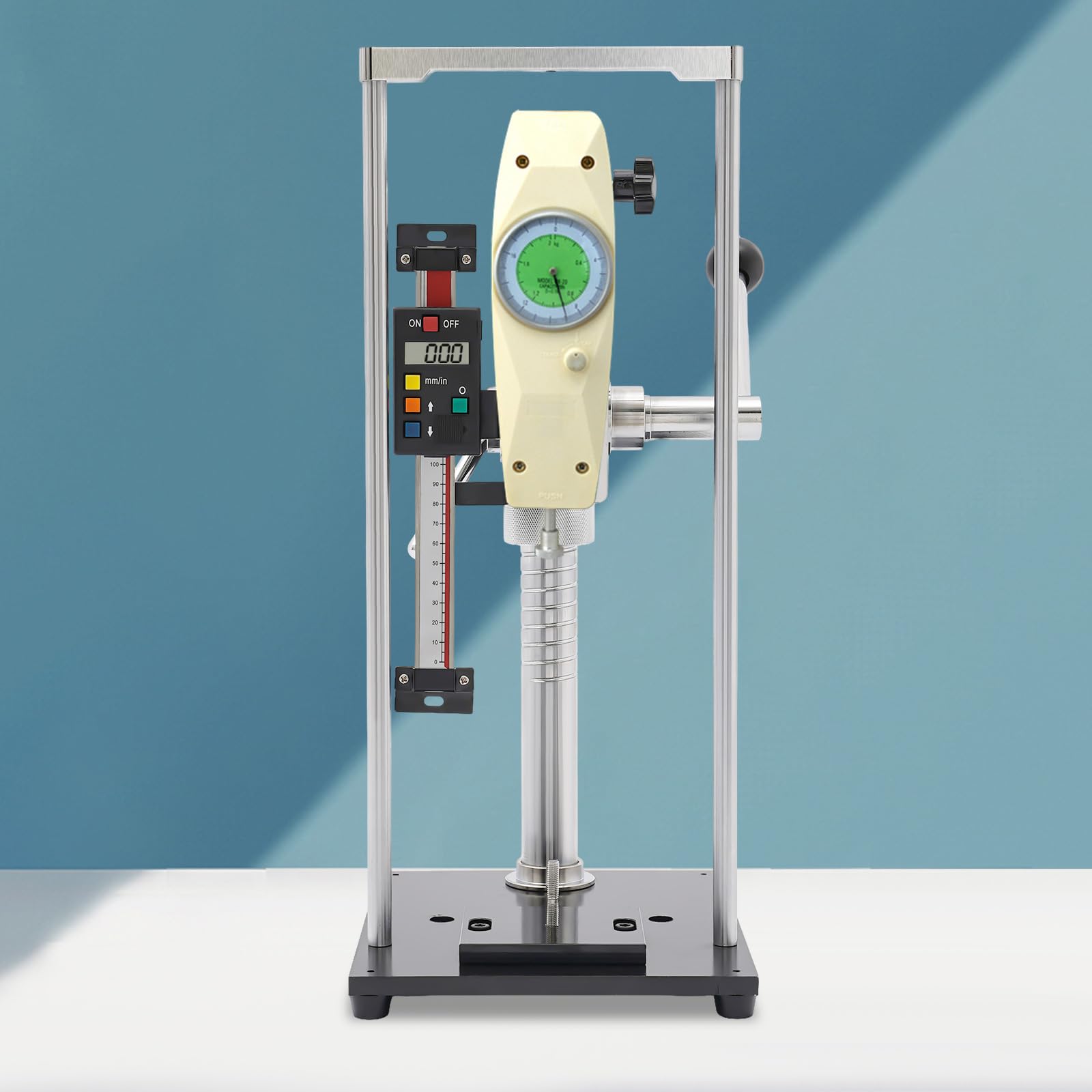 AST-S Spring Tension Compression Testing Machine - Digital Force Gauge for Spring Pressure & Load Measurement - Perfect for Automotive, Industrial & Laboratory Spring Testing Applications