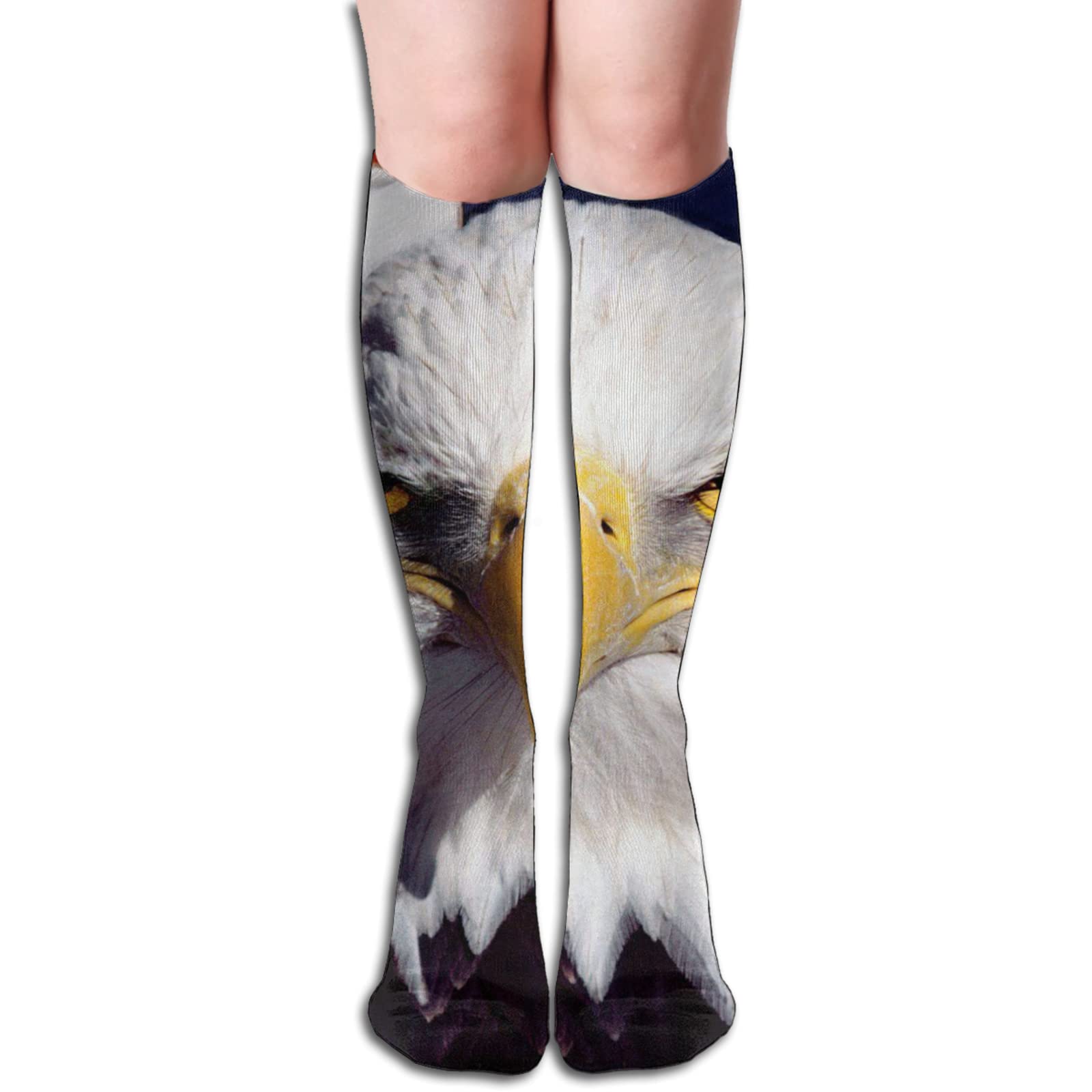 Correctional Officer Knee High Socks for Women - 50cm Long Casual & Athletic Socks for Work & Sports