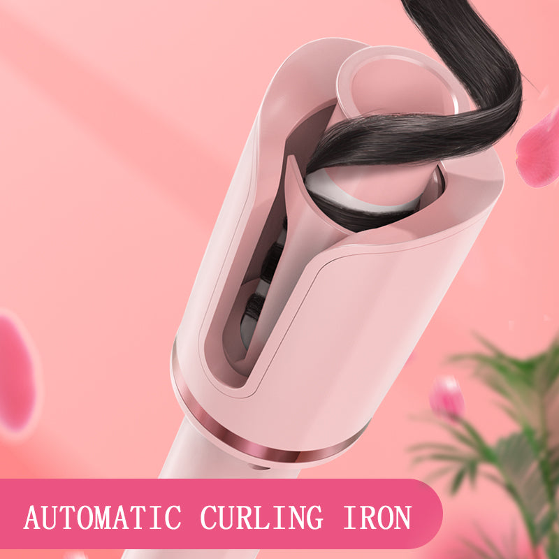 Ceramic Auto Rotate Hair Curler - Long Lasting Electric Curling Iron with Constant Temperature for Wavy & Curly Hairstyles | Perfect for Daily Styling, Salon Results at Home, and Special Occasions