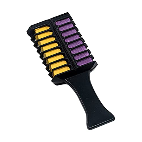 Simayixx Temporary Washable Hair Chalk Comb - Multicolor Non-Toxic Hair Dye for Kids & Girls - Perfect for Christmas, Birthday Parties & DIY Children's Day Celebrations - Fun Festival & Cosplay Hair Color Accessory