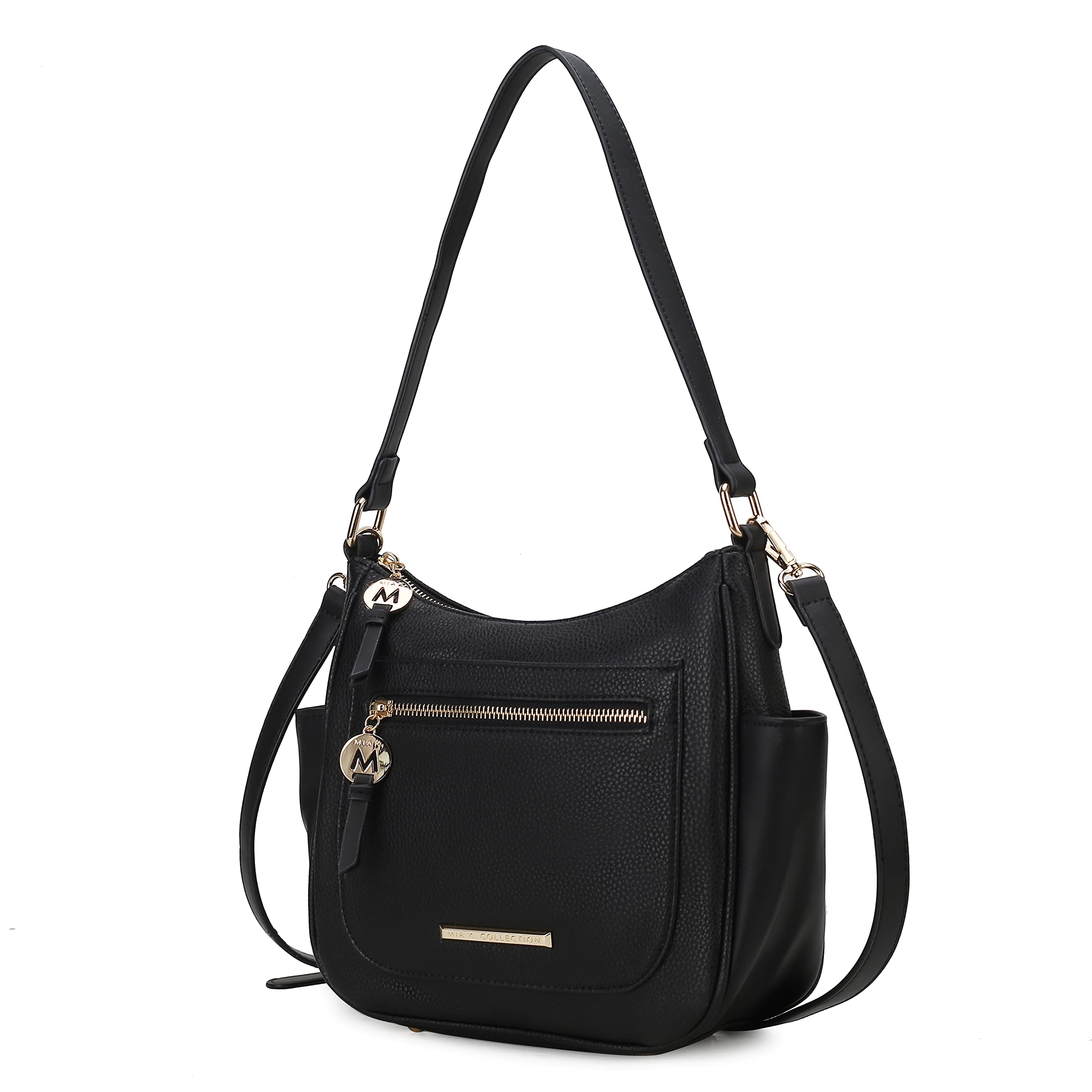 MKF Women's Crossbody Bag - Stylish PU Leather Shoulder Purse with Adjustable Strap, Fashionable Side Messenger Handbag for Daily Use, Work, Travel & Shopping