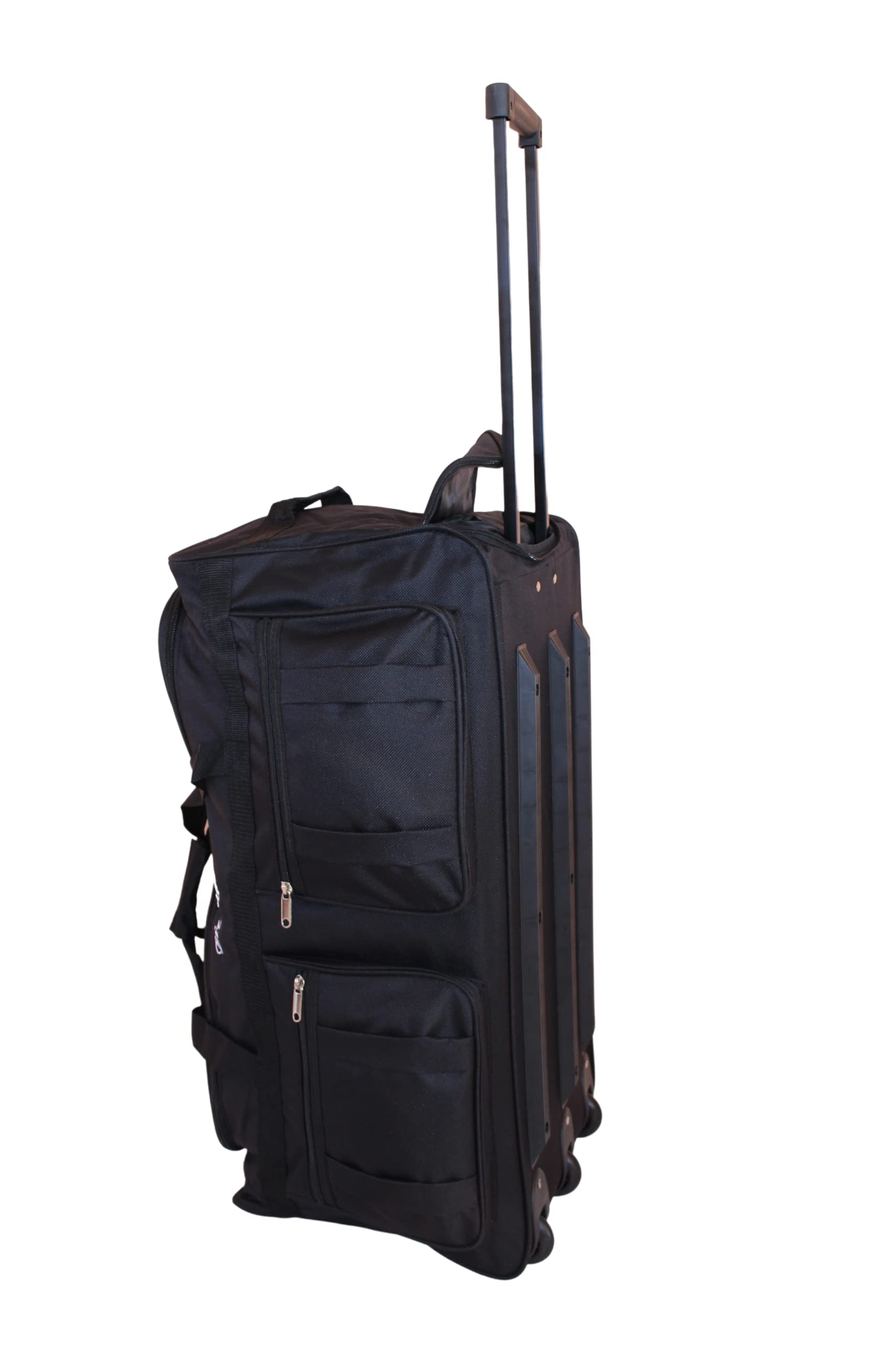 LuggageKing 36-Inch XL Rolling Duffel Bag with Wheels - Waterproof Travel Duffel for Airplane, Gym, Hockey & Sports Gear - Perfect Carry-On Luggage for Men & Women - Great for Business Trips, Workouts & Outdoor Adventures