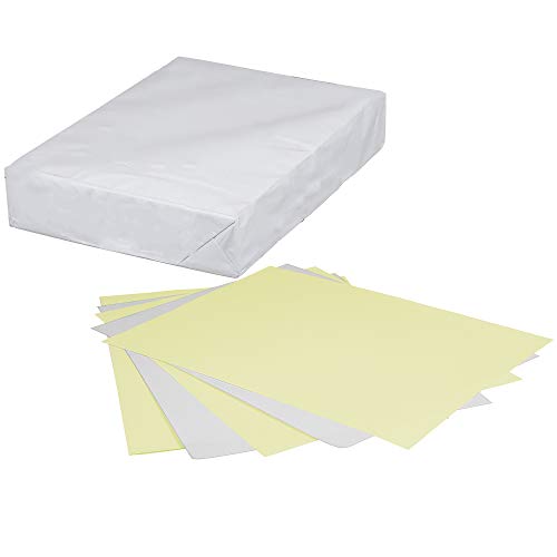 2 Part Reverse, 8.5 x 11 Inch, Canary/White (5887)