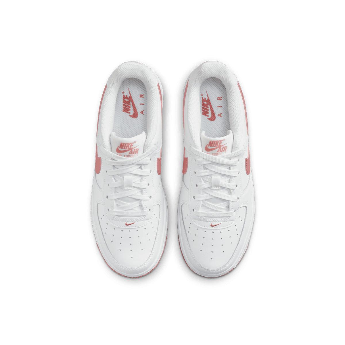 Nike Air Force 1 'White Red Stardust' Kids Shoes - Classic Basketball Sneakers for Boys & Girls - Perfect for School, Sports & Casual Wear