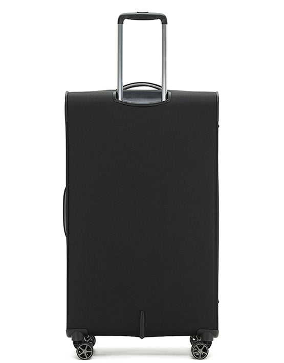Tosca TCA720 Vega 32-inch Large Spinner Suitcase - Black | Premium Expandable Luggage for Business Travel & Vacation | Perfect for Airplane Carry-On & Checked Bags